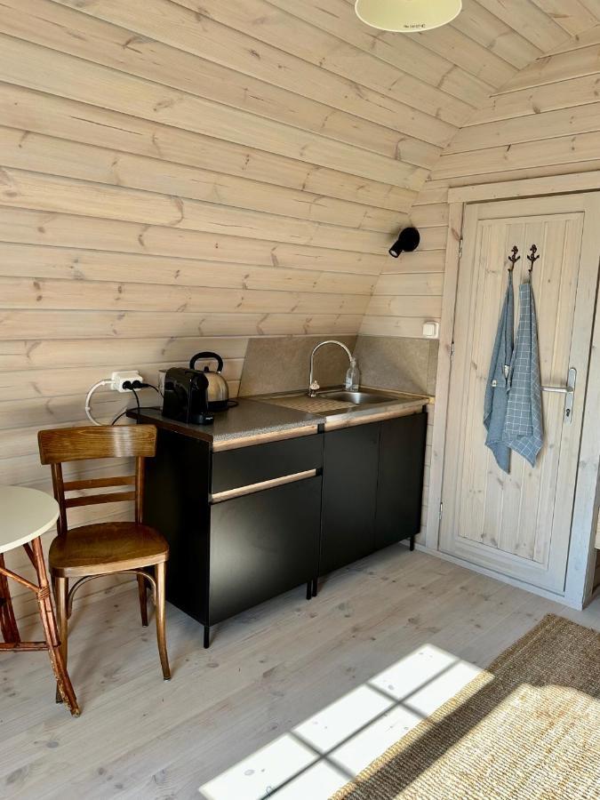 Lodge, Een Super Knus Tiny House, Nabij Vaarwater En Haven! Belt-Schutsloot ภายนอก รูปภาพ