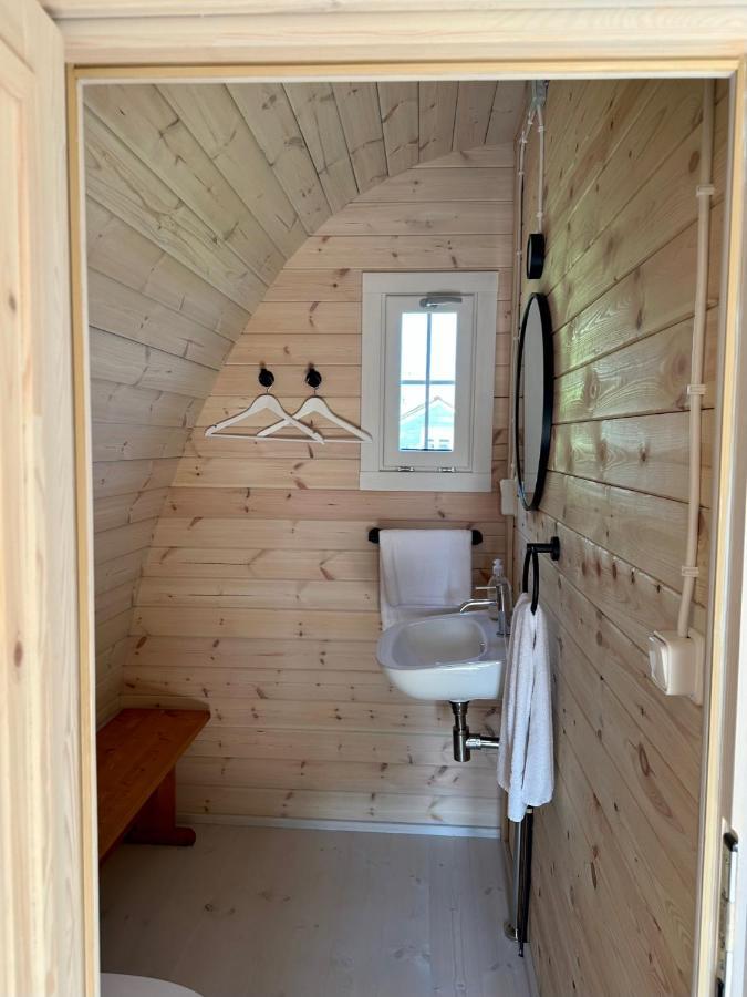 Lodge, Een Super Knus Tiny House, Nabij Vaarwater En Haven! Belt-Schutsloot ภายนอก รูปภาพ