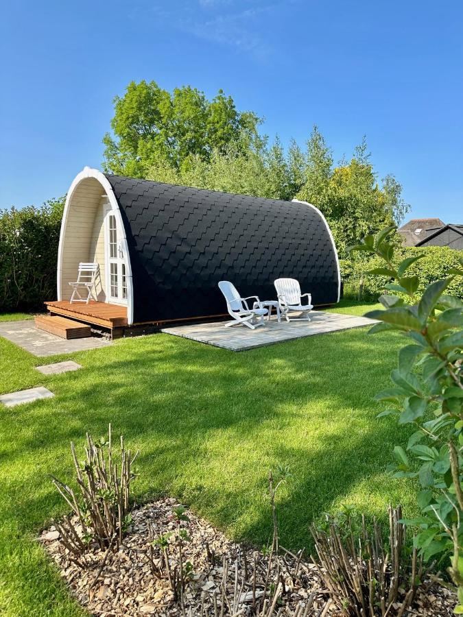 Lodge, Een Super Knus Tiny House, Nabij Vaarwater En Haven! Belt-Schutsloot ภายนอก รูปภาพ