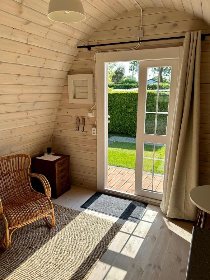 Lodge, Een Super Knus Tiny House, Nabij Vaarwater En Haven! Belt-Schutsloot ภายนอก รูปภาพ