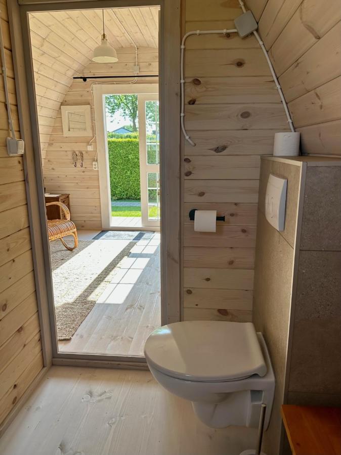 Lodge, Een Super Knus Tiny House, Nabij Vaarwater En Haven! Belt-Schutsloot ภายนอก รูปภาพ