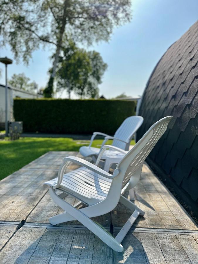 Lodge, Een Super Knus Tiny House, Nabij Vaarwater En Haven! Belt-Schutsloot ภายนอก รูปภาพ